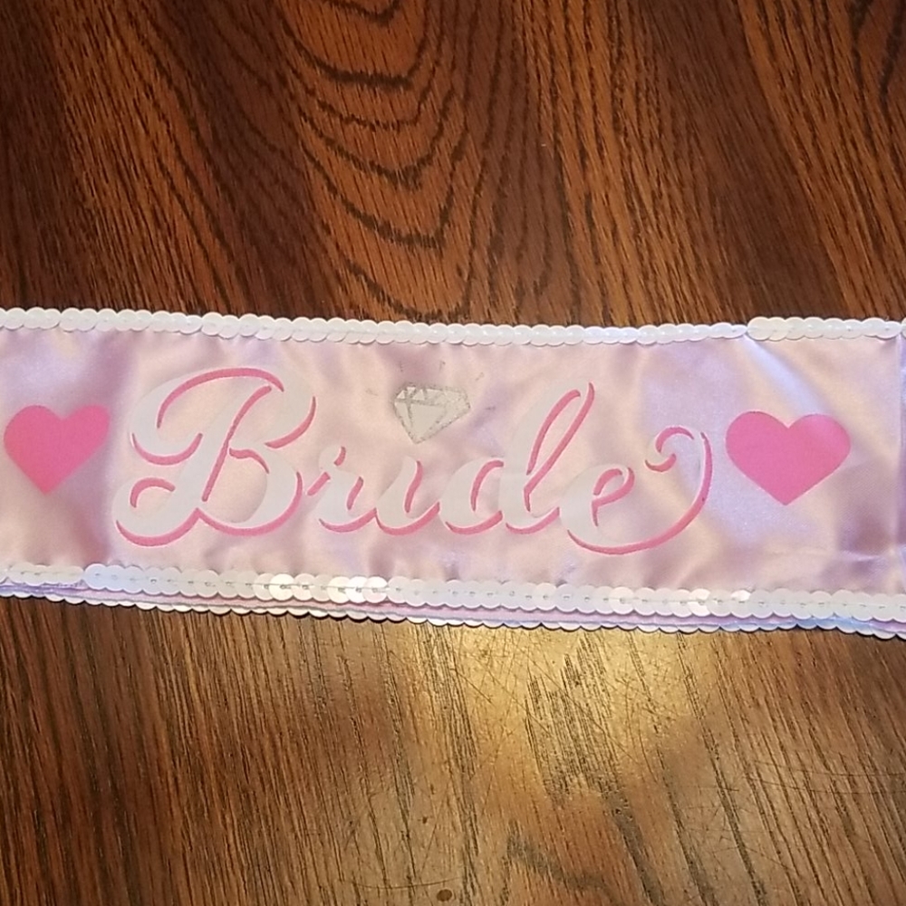 Bridal sash